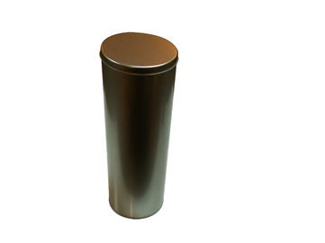 China Duidelijke Cylindroid Promotietinblikken, 0.25mm Blikcontainer leverancier