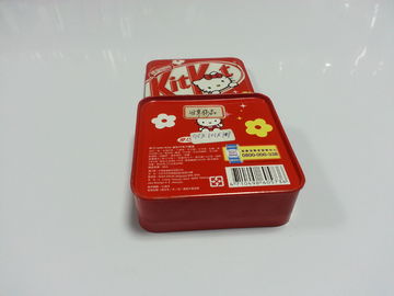 Van het het Metaalblik van Hello Kitty Kleurrijke het Suikergoedcontainers met Dekking leverancier