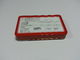 Rode Gedrukte Vierkante Tincontainers met Dekking/Deksel, Dikte 0.23mm leverancier